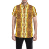 Native Pattern Print Design A09 Men's Short Sleeve Button Up Shirt