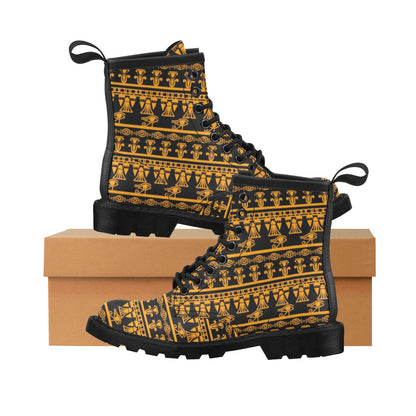Eye of Horus Tribal Egypt Pattern Women's Boots
