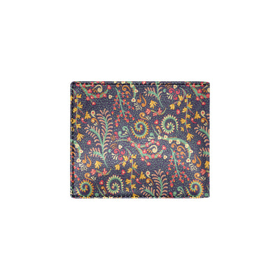 Bohemian Pattern Print Design 08 Men's ID Card Wallet