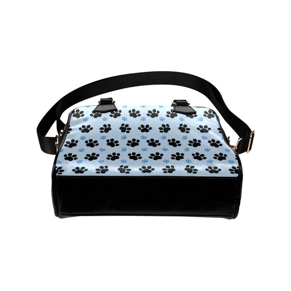 Paw Pattern Print Design A04 Shoulder Handbag