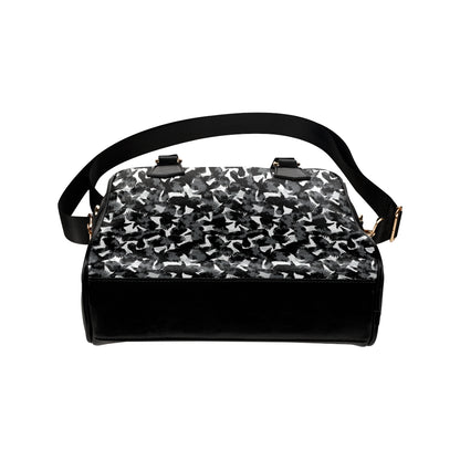 Crow Pattern Print Design 01 Shoulder Handbag