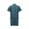 Sea Turtle Print Design LKS308 Men's Romper