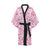 Cherry Blossom Pattern Print Design CB02 Women Kimono Robe