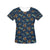 Sea Turtle Print Design LKS3011 Women's  T-shirt