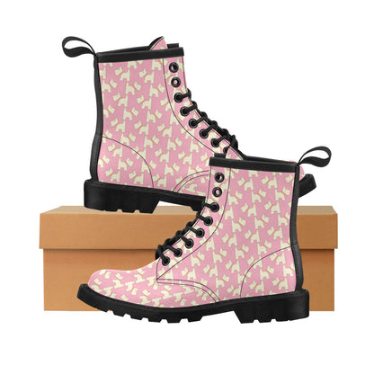 Scottish Terriers Print Design LKS306 Women's Boots