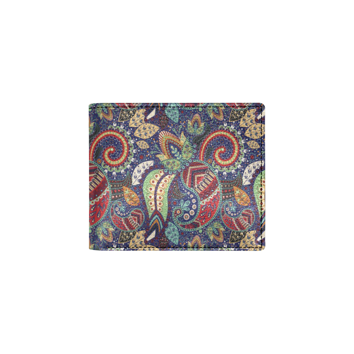Paisley Boho Pattern Print Design A03 Men's ID Card Wallet