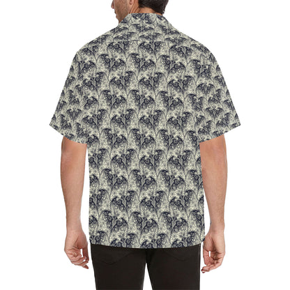Bat Tribal Pattern Print Design 06 Men's Hawaiian Shirt
