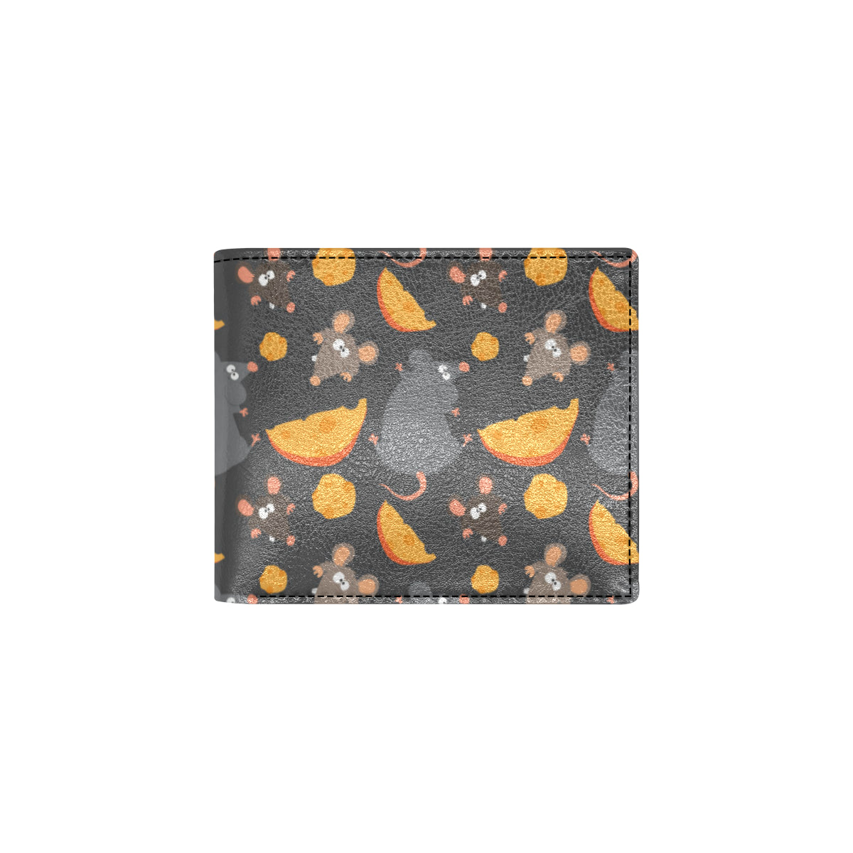 Rat Pattern Print Design 04 Men's ID Card Wallet