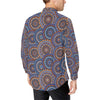 Mandala Boho Chic Design Print Men's Long Sleeve Shirt
