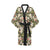 Apple blossom Pattern Print Design AB01 Women's Short Kimono