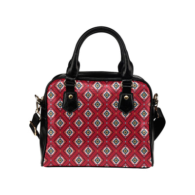 Aztec Pattern Print Design 10 Shoulder Handbag