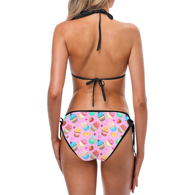 Cupcake Pattern Print Design CP05 Bikini