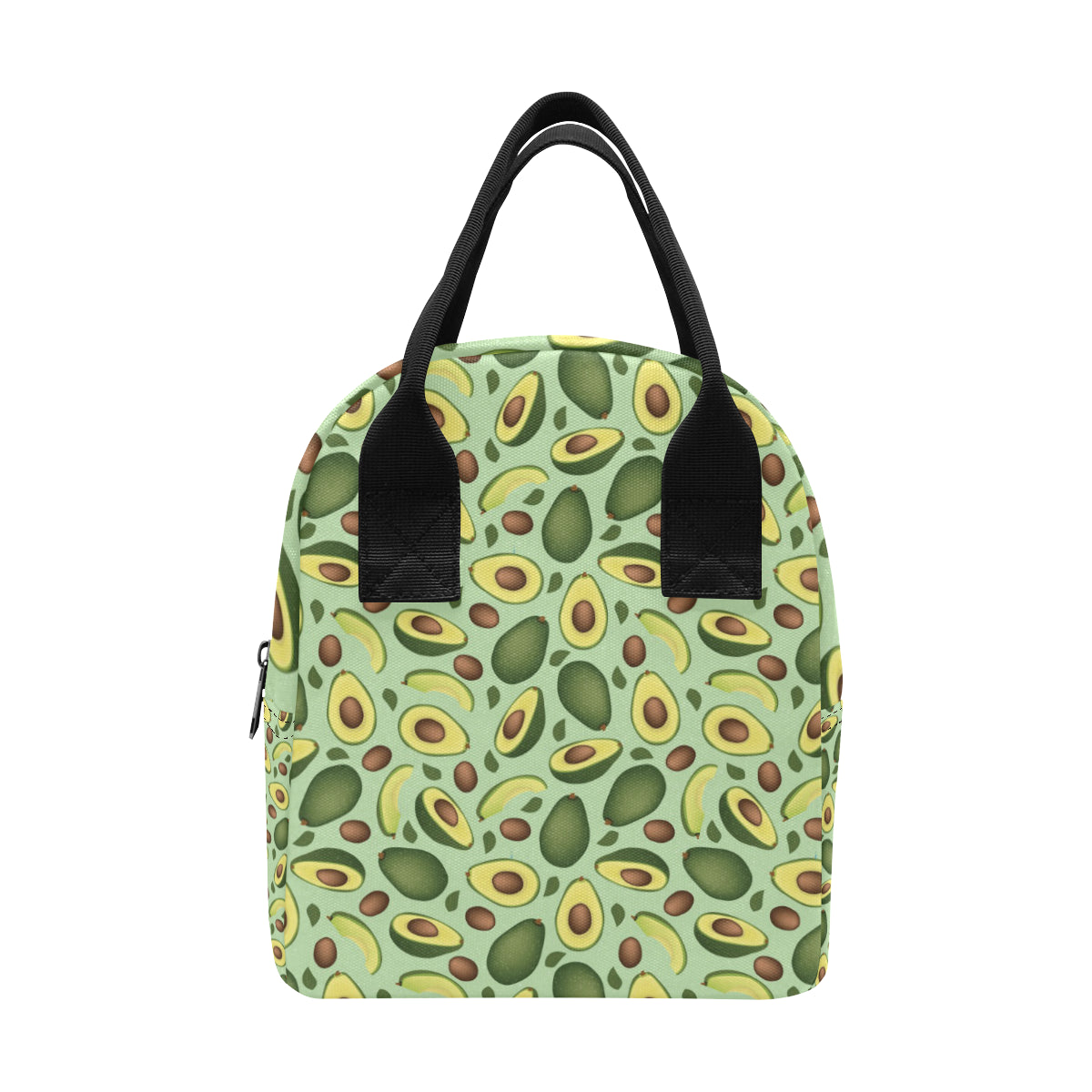 Avocado Pattern Print Design AC01 Insulated Lunch Bag