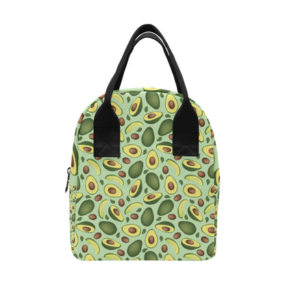 Avocado Pattern Print Design AC01 Insulated Lunch Bag