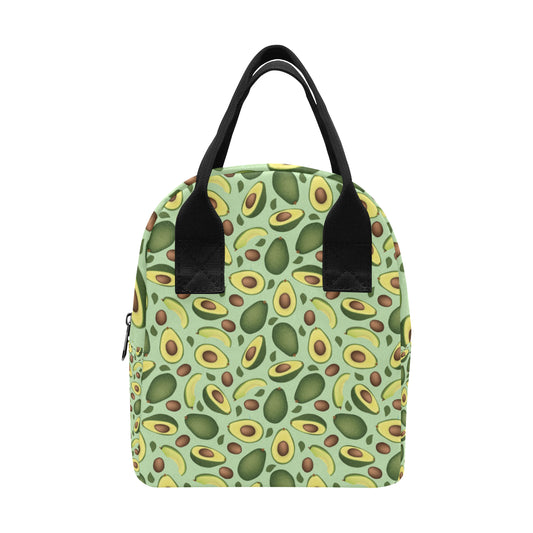 Avocado Pattern Print Design AC01 Insulated Lunch Bag