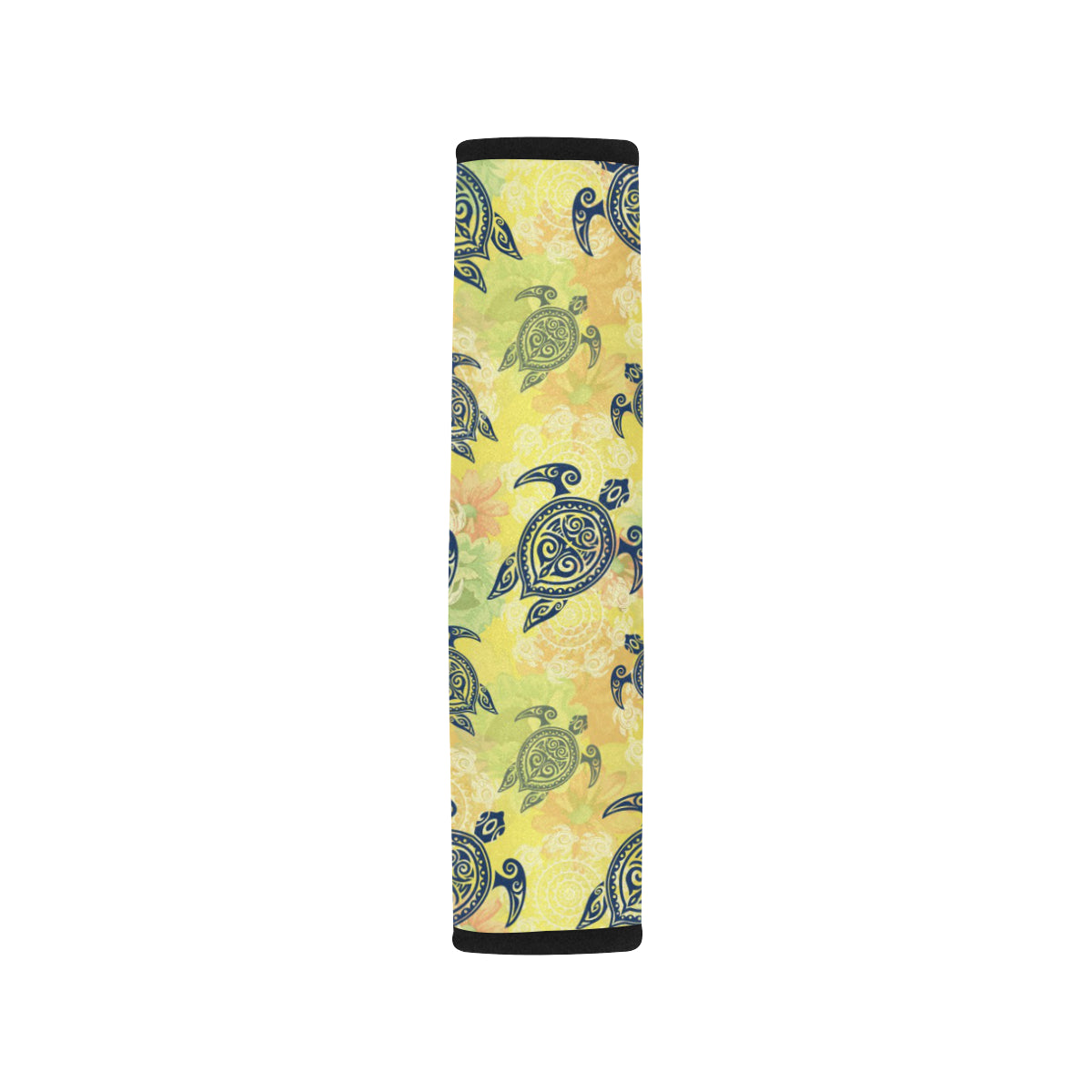 Hawaiian Turtle Tribal Design Print Car Seat Belt Cover