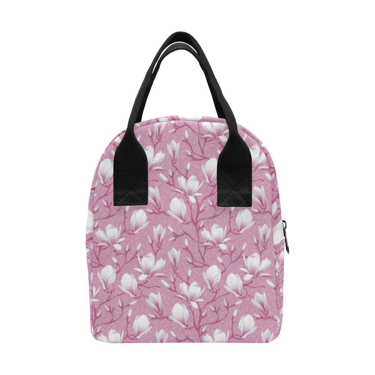 Magnolia Pattern Print Design MAG05 Insulated Lunch Bag