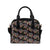 Angel Wings Pattern Print Design 06 Shoulder Handbag