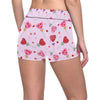 Lollipop Pattern Print Design LL07 Yoga Shorts