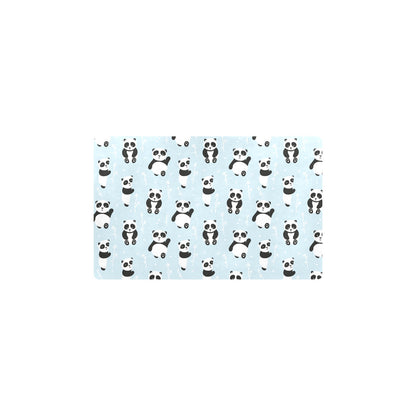 Panda Pattern Print Design A01 Kitchen Mat