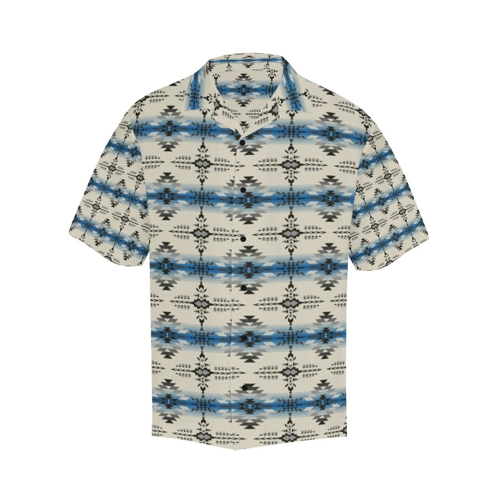 Southwest Pattern Print Design LKS304 Men's Hawaiian Shirt