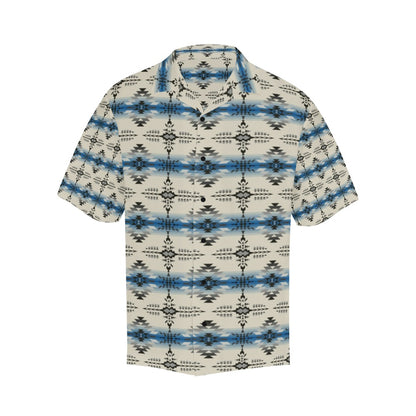 Southwest Pattern Print Design LKS304 Men's Hawaiian Shirt