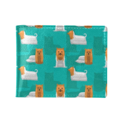 Silky Terriers Print Design LKS301 Men's ID Card Wallet