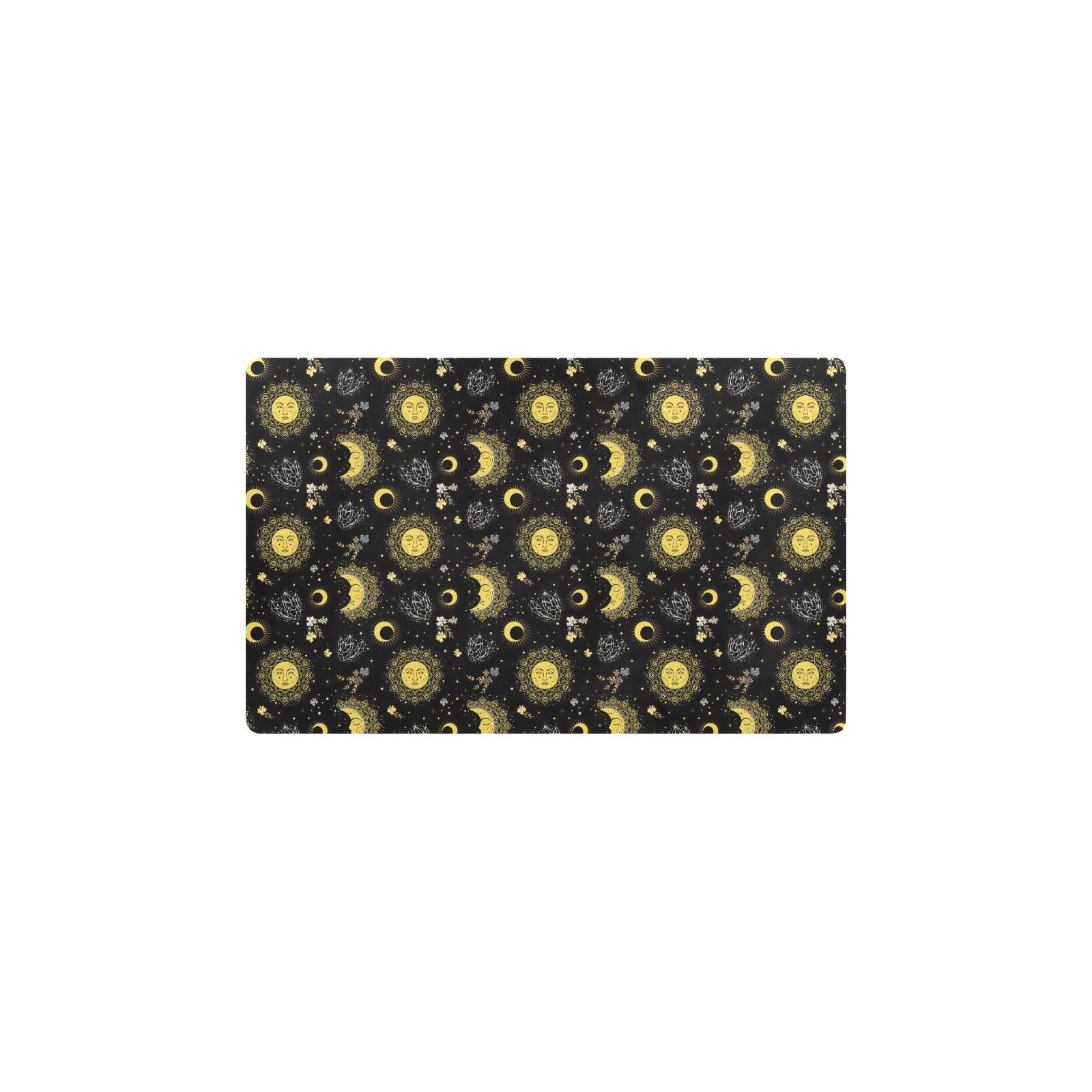 Sun Moon Print Design LKS301 Kitchen Mat