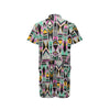 Tribal Aztec Triangle Men's Romper