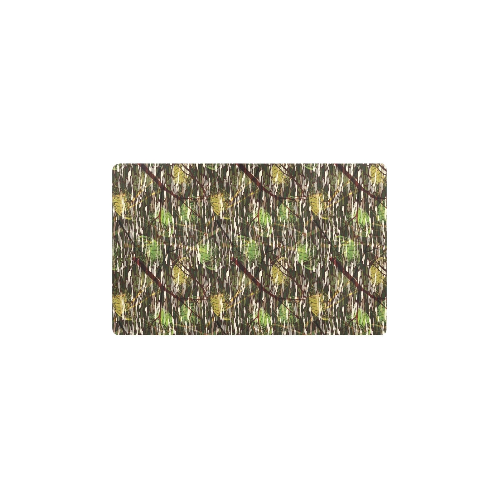 Camouflage Realtree Pattern Print Design 02 Kitchen Mat