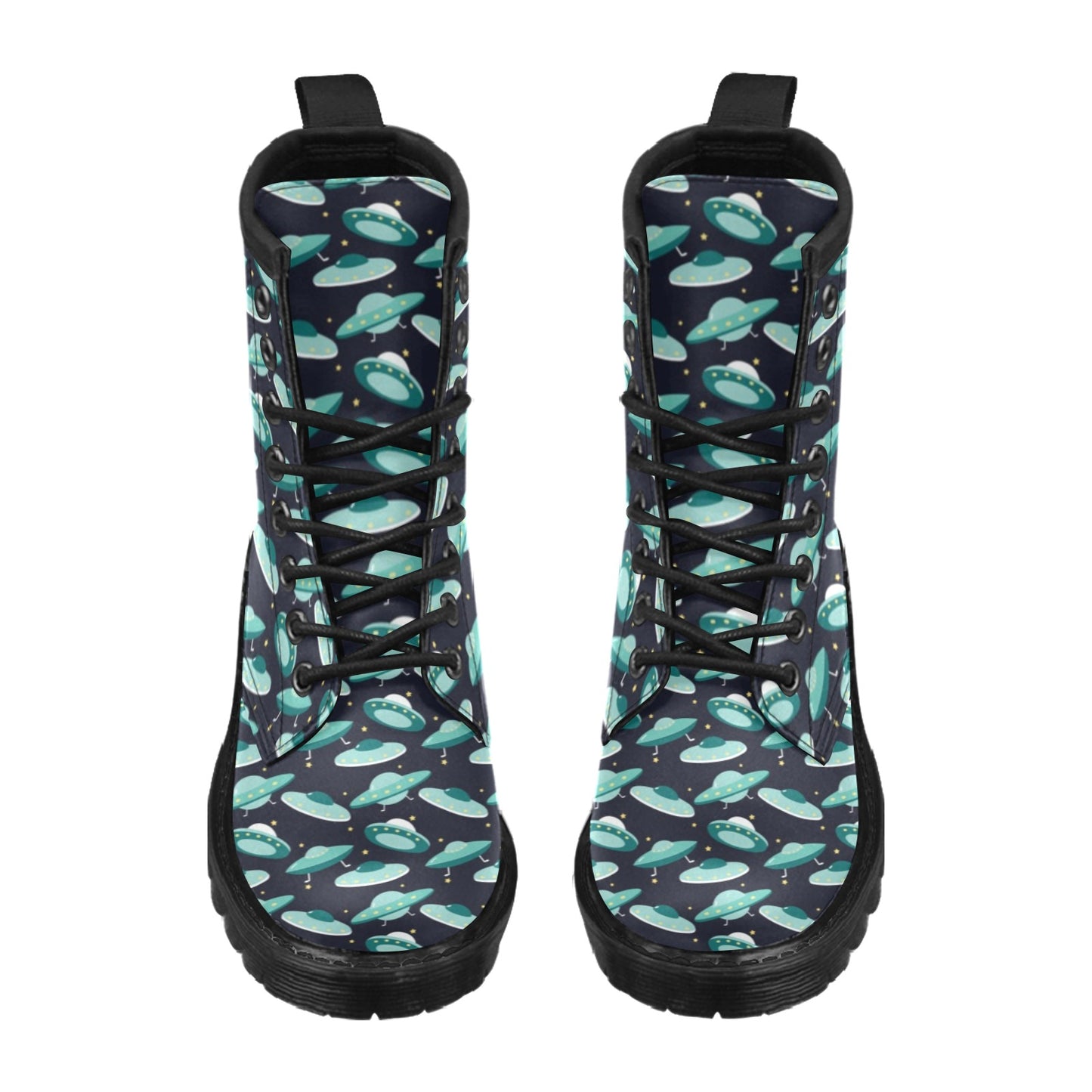 UFO Print Design LKS304 Women's Boots