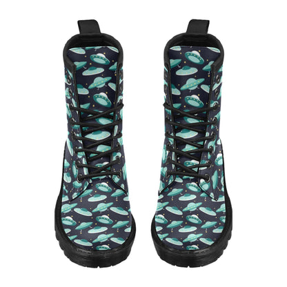UFO Print Design LKS304 Women's Boots