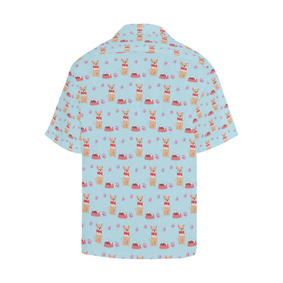 Chihuahua Pattern Print Design 05 Men's Hawaiian Shirt