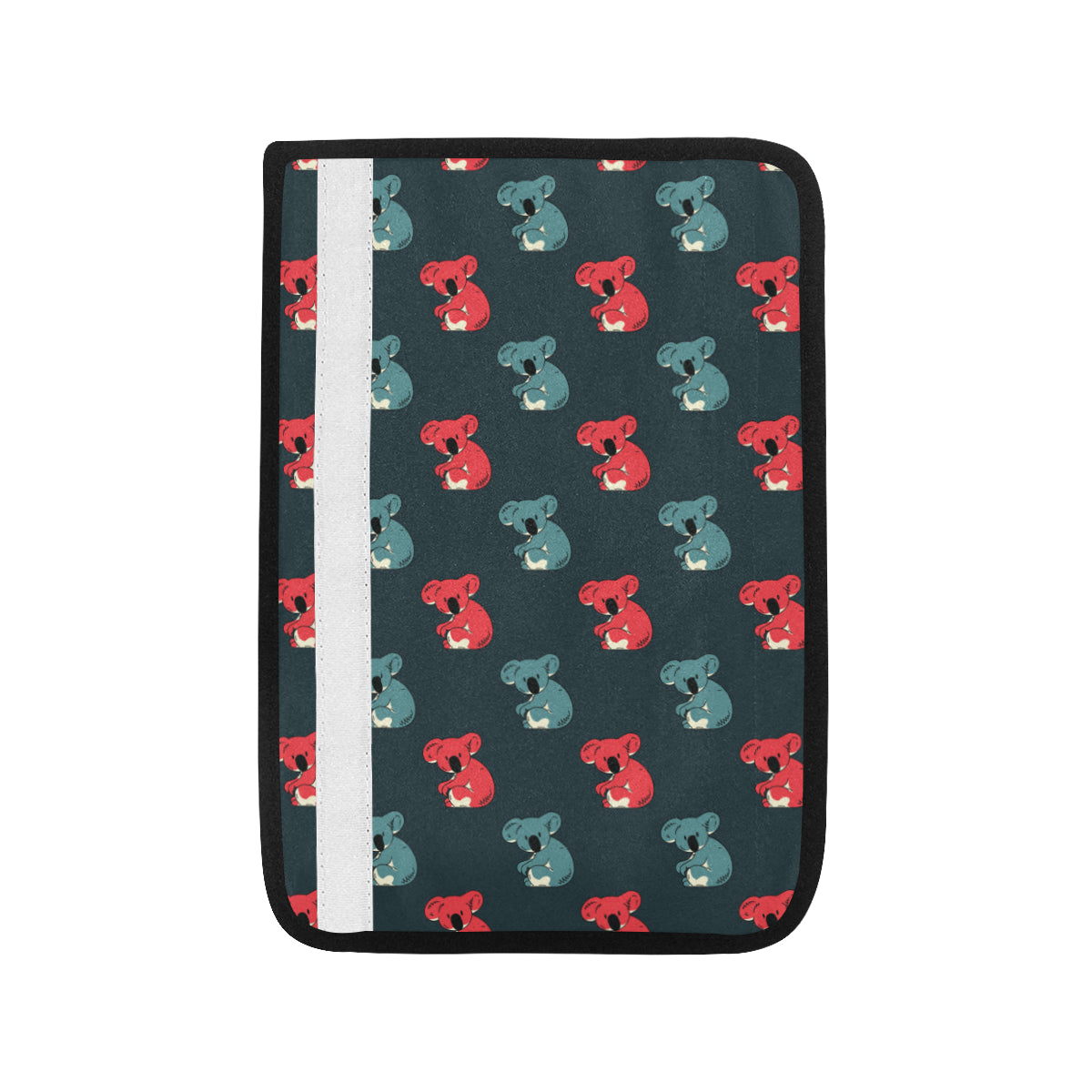Koala Pattern Print Design 02 Car Seat Belt Cover