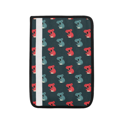 Koala Pattern Print Design 02 Car Seat Belt Cover