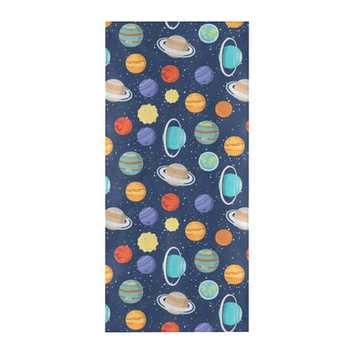 Planet With Star Print Design LKS303 Beach Towel 32" x 71"