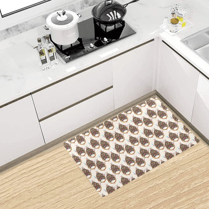 Wolf Tribal Dream Catcher Design Print Kitchen Mat