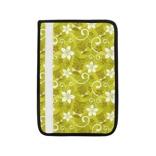 Hawaiian Themed Pattern Print Design H019 Car Seat Belt Cover