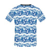 Wave Print Design LKS303 Men's All Over Print T-shirt