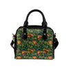 Lion Jungle Pattern Print Design 05 Shoulder Handbag