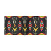 Native Pattern Print Design A05 Men's ID Card Wallet