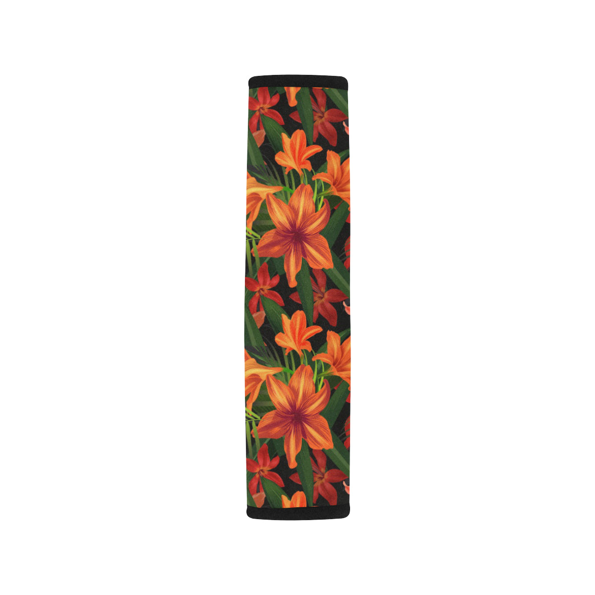 Amaryllis Pattern Print Design AL05 Car Seat Belt Cover