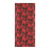 Skull Red Print Design LKS306 Beach Towel 32" x 71"