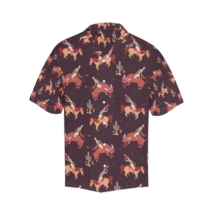 Rodeo Pattern Print Design A01 Men's Hawaiian Shirt