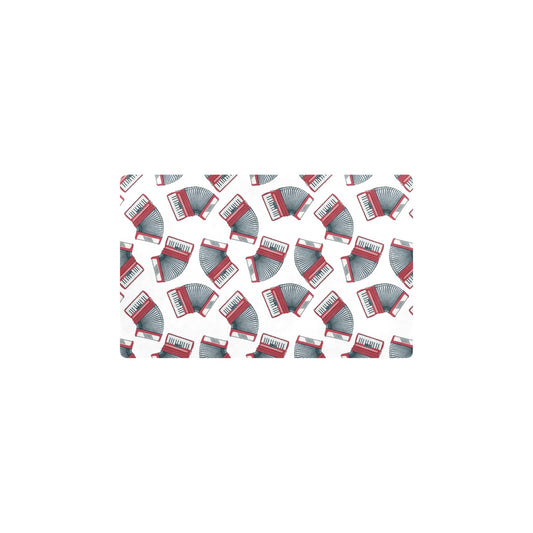 Accordion Pattern Print Design 03 Kitchen Mat