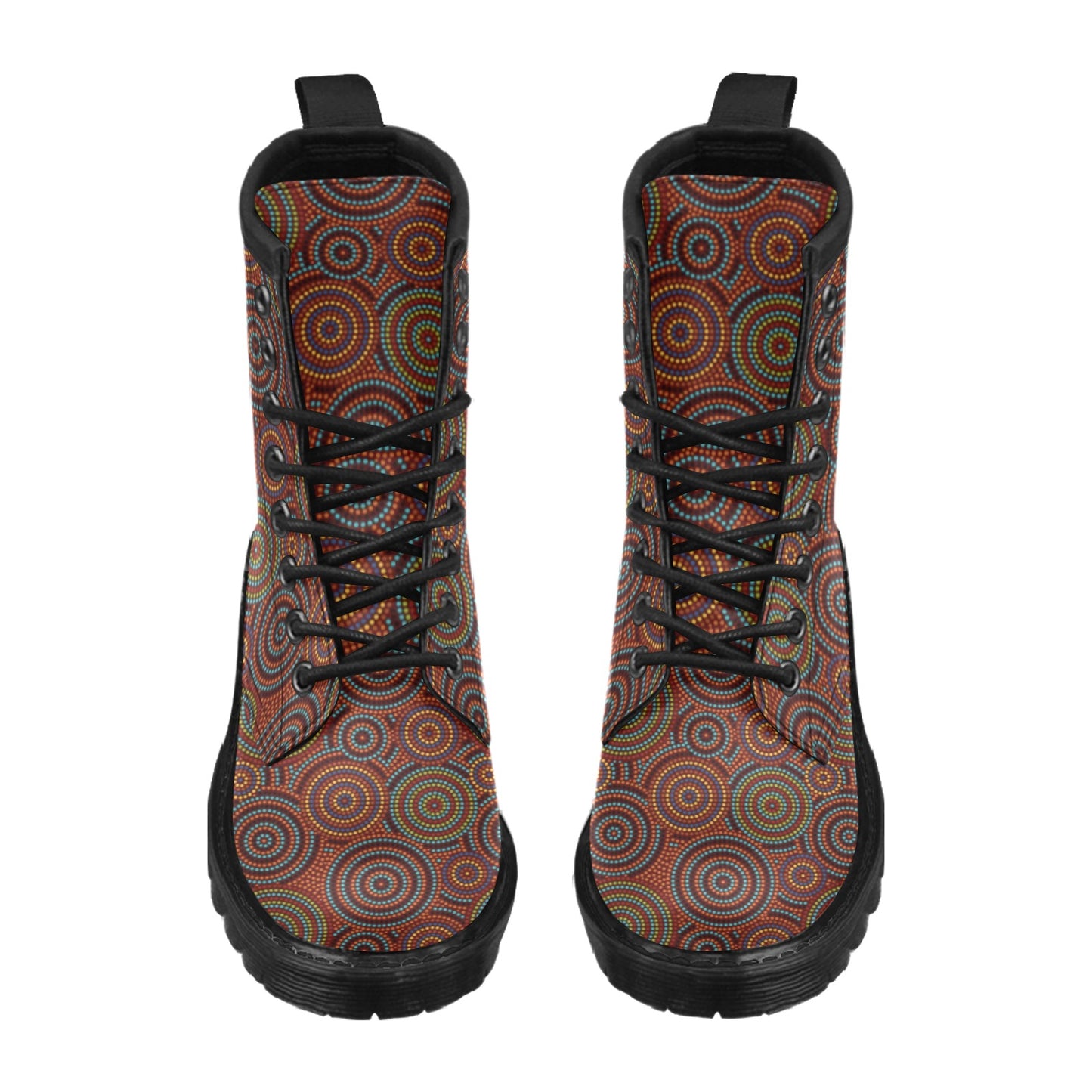 Aboriginal Print Design LKS403 Women's Boots