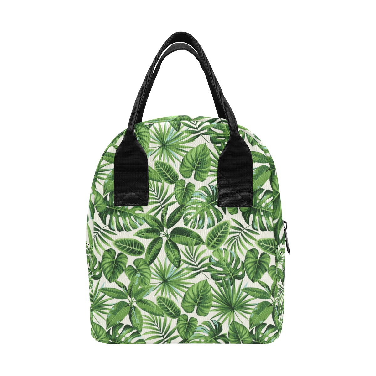 Tropical Flower Pattern Print Design TF013 Insulated Lunch Bag