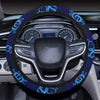 Music note Pattern Print Design A04 Steering Wheel Cover with Elastic Edge