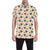 Swallow Bird Pattern Print Design 05 Men's Short Sleeve Button Up Shirt