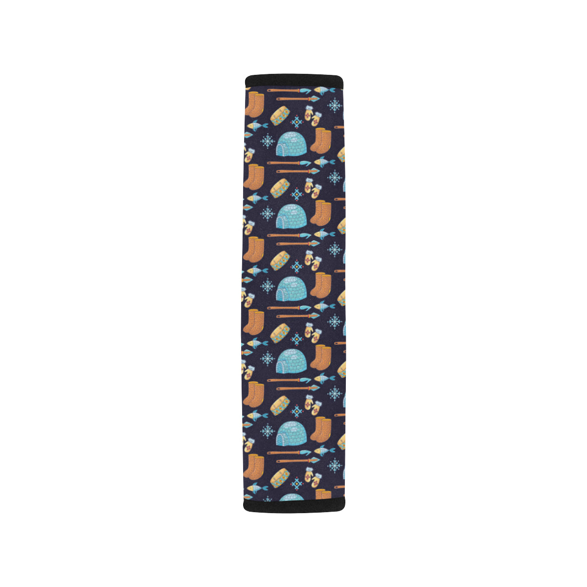 Eskimo Pattern Print Design 02 Car Seat Belt Cover